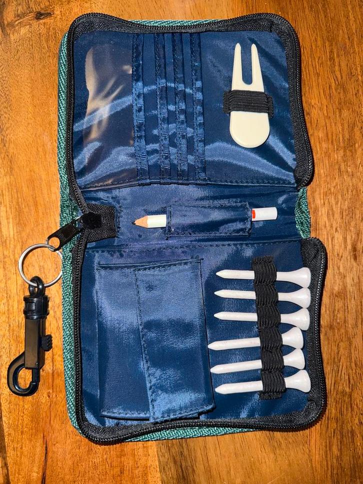 Vintage Golf Organizer (ca. 1997)–SNS Bank uitgave - Handig!, Sport en Fitness, Golf, Zo goed als nieuw, Overige typen, Overige merken