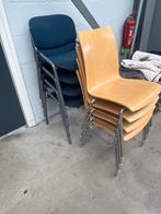Gratis Stoelen Afhalen, Ophalen, Gebruikt, Blauw, Stof