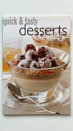 Quick&tasty - desserts, finger food & pastagerechten, Ophalen of Verzenden, Zo goed als nieuw, Tapas, Hapjes en Dim Sum