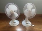 Tafelventilatoren - 2 stuks, Ophalen of Verzenden, Gebruikt, Tafelventilator