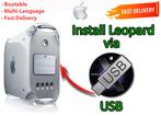Installeer OS X Leopard 10.5.6 via USB-Stick, Intel+PowerMac, Nieuw, MacOS, Ophalen of Verzenden