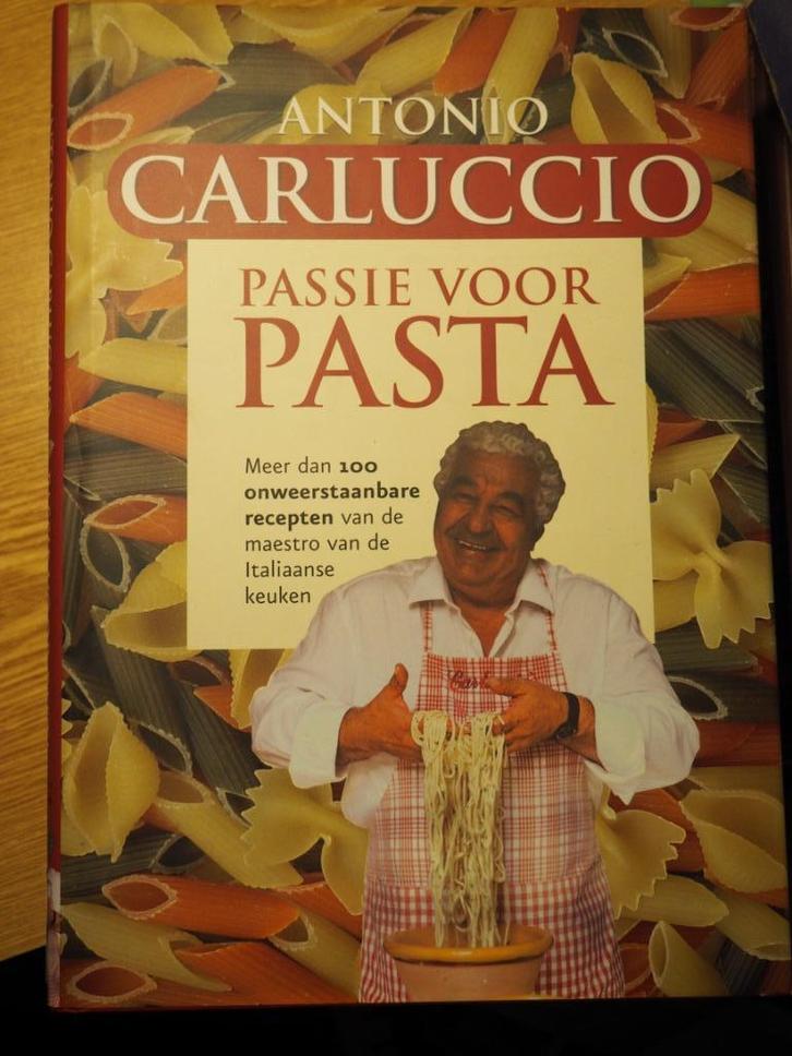 Antonio Carluccio Passie voor Pasta100 onweerstaanbare rec, Boeken, Kookboeken, Zo goed als nieuw, Voorgerechten en Soepen, Hoofdgerechten