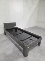 Auping Auronde Bed 90x200 Warm Grey, 90 cm, Eenpersoons, Ophalen of Verzenden, Zo goed als nieuw