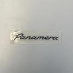 Porsche panamera embleem glans zwart, Ophalen of Verzenden