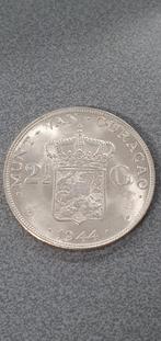 2 1/2 Gulden 1944 - Wilhelmina, Ophalen of Verzenden, Zilver, Losse munt, Zilver