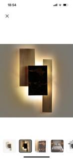 Wandlamp in marmer en messing, Huis en Inrichting, Lampen | Wandlampen, Ophalen, Nieuw