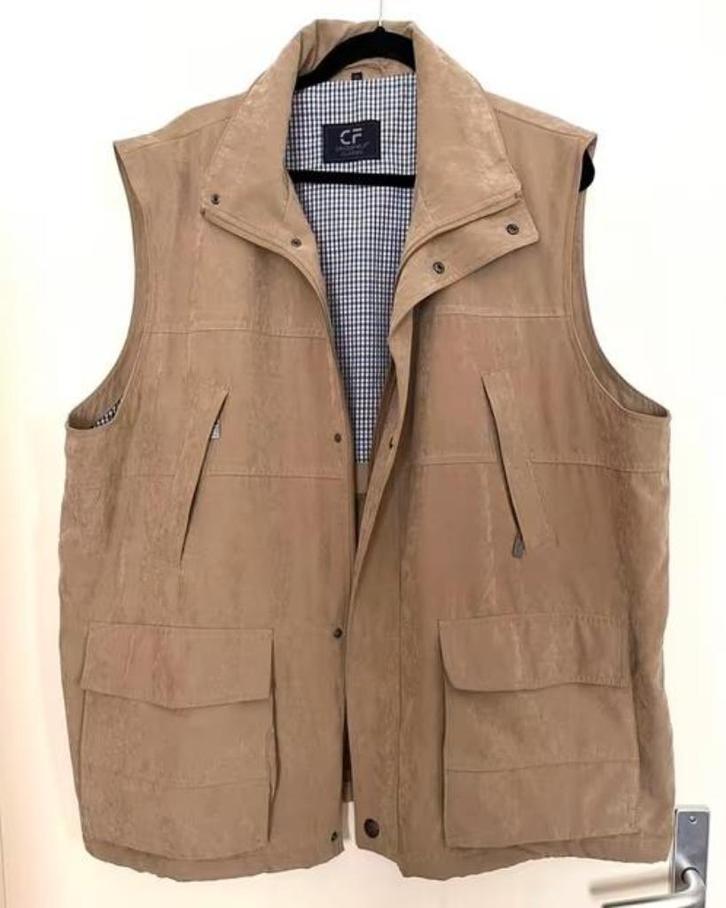 Bodywarmer van Crossfield maat 3XL, Kleding | Heren, Bodywarmers, Nieuw, Overige maten, Beige, Ophalen of Verzenden