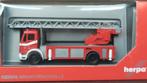 Mercedes Benz NG Feuerwehr ladderwagen 1:87 Herpa Pol, Verzenden, Trucks@herpa.de, Nieuw, Bus of Vrachtwagen