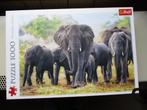 Legpuzzel DE OLIFANTEBKUDDE (Trefl), Ophalen, 500 t/m 1500 stukjes, Zo goed als nieuw, Legpuzzel