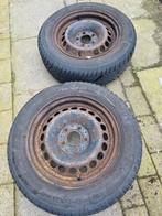 Mercedes wieldoppen en 2 banden 195/ 65 r15, Ophalen of Verzenden