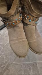 Ibiza Enkellaarsjes Maat 36, Ophalen of Verzenden, Gedragen, Beige