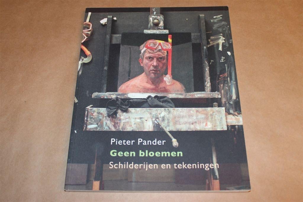 Geen bloemen - Pieter Pander - Gesigneerd, Boeken, Kunst en Cultuur | Beeldend, Ophalen of Verzenden, Zo goed als nieuw