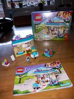 Lego friends dierenkliniek 41085, Ophalen of Verzenden, Zo goed als nieuw, Complete set, Lego