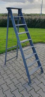 Retro schilders tuin Trap, Doe-het-zelf en Verbouw, Ladders en Trappen, Ophalen, Gebruikt, Trap, Minder dan 2 meter
