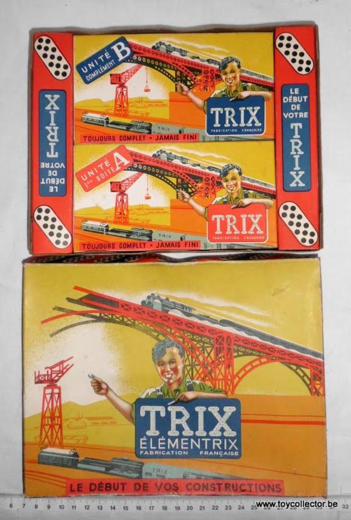 Bouwdozen TRIX, BOB, Vogue, EFEL, Wenebrik, Mekanik, enz...., Antiek en Kunst, Antiek | Speelgoed, Ophalen of Verzenden