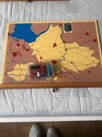 Vintage Montessori  Topo kist Nederland., Antiek en Kunst, Antiek | Schoolplaten, Ophalen, Aardrijkskunde