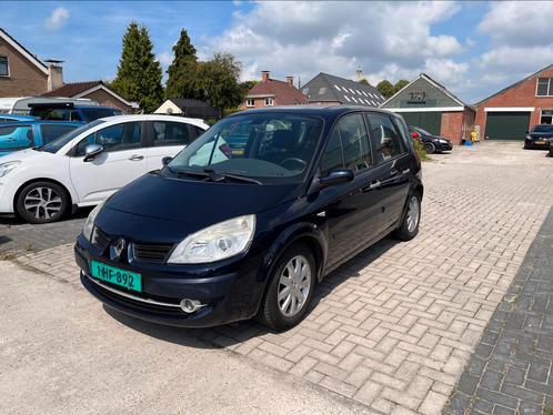 Renault Scénic 2.0 16V 99KW E4 2007 Blauw 154 dkm, Auto's, Renault, Bedrijf, Scénic, Benzine, D, MPV, Handgeschakeld, Origineel Nederlands