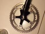 Shimano 105, zwart, crankset  en achterderailleur, Crankstel of Pedalen, Racefiets, Ophalen of Verzenden, Zo goed als nieuw