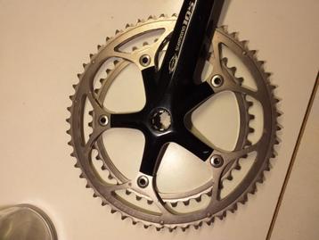 Shimano 105, zwart, crankset  en achterderailleur beschikbaar voor biedingen