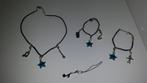 Idols ketting, armbanden en/of telefoonhanger, Nieuw, Overige materialen, Blauw, Met bedels of kralen