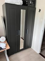 Ikea kledingkast Brimnes, Huis en Inrichting, Kasten | Kledingkasten, Ophalen, Gebruikt, 100 tot 150 cm, Met hangruimte