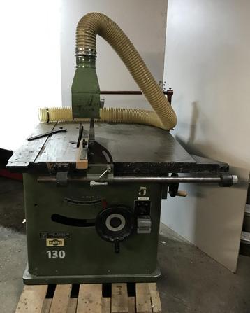 Tafelzaagmachine, Harwi, type 130, 400 volt, ster driehoek beschikbaar voor biedingen