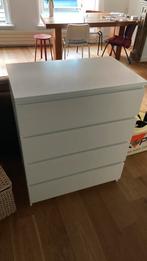 IKEA MALM kast 4 lades, Huis en Inrichting, Kasten | Ladekasten, Ophalen, 100 tot 150 cm, 50 tot 100 cm, Zo goed als nieuw