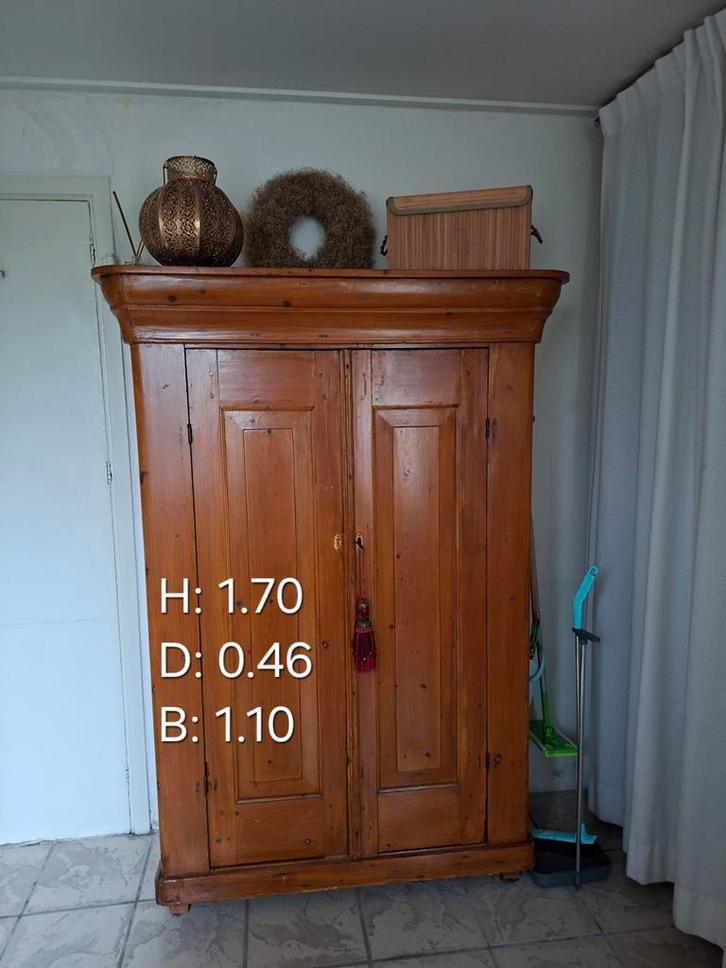 Robuuste Meidenkast in goede staat, Huis en Inrichting, Kasten | Kledingkasten, Gebruikt, 150 tot 200 cm, 100 tot 150 cm, 25 tot 50 cm