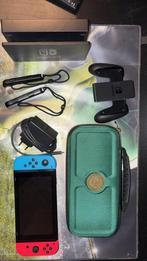 Nintendo Switch V1 Unpatched + 218 GB SD kaart, Avontuur en Actie, Gebruikt, Eén computer, Ophalen of Verzenden