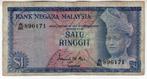 Maleisie 1 Ringitt 1976 f, Postzegels en Munten, Bankbiljetten | Azië, Verzenden