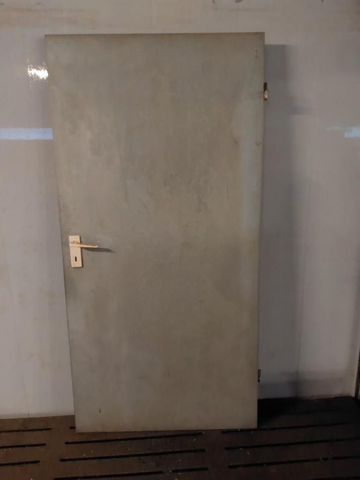 Metalen deur niet massief - maat 197 bij 96 cm, Doe-het-zelf en Verbouw, Deuren en Horren, Gebruikt, Binnendeur, Minder dan 200 cm