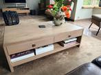 Massief eiken moderne salontafel, Ophalen, Gebruikt, 100 tot 150 cm, Eikenhout