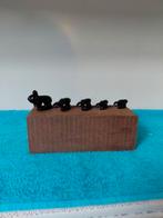 Opium-gewichten , olifant .BIEDEN ., Antiek en Kunst, Ophalen of Verzenden