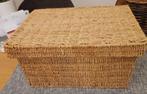 Nette Stevige Zeegras mand  met deksel., Huis en Inrichting, Ophalen, Mand, Zo goed als nieuw, Riet