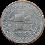 112# Italië 200 Lire 1992 km151, Postzegels en Munten, Munten | Europa | Niet-Euromunten, Ophalen of Verzenden, Italië