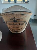 oude hoedendoos en bijpassende  hoge hoed  vintage, Antiek en Kunst, Ophalen of Verzenden