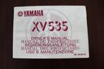 YAMAHA XV535 1990 owner's manual bedienungs anleitung, Ophalen of Verzenden, Yamaha