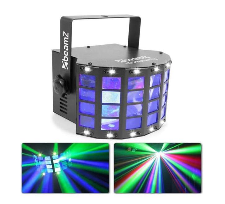 Discolamp huren | BeamZ Butterfly, Hobby en Vrije tijd, Feestartikelen | Verhuur, Zo goed als nieuw, Ophalen