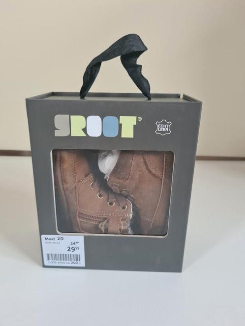 Baby schoentjes leer maat 20 (12-15 maanden), Kinderen en Baby's, Babykleding | Schoentjes en Sokjes, Nieuw, Jongetje, Schoentjes
