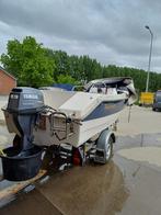 Topcraft 435 Millennium met ligplaats te koop, Watersport en Boten, Ophalen, Gebruikt, Tot 10 pk, 3 tot 6 meter