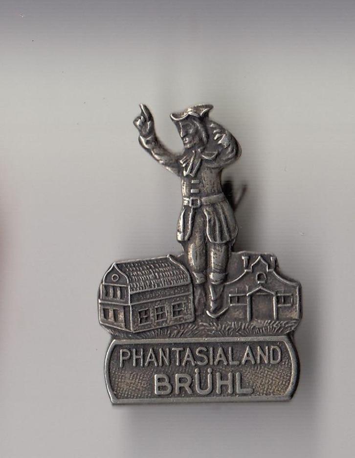 Pretpark broche pin Phantasialand Brühl, Verzamelen, Speldjes, Pins en Buttons, Gebruikt, Speldje of Pin, Overige onderwerpen