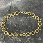 14k gouden armband prachtig schakel massief