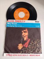 Elvis Presley , single  - Way down  / Pledding my love, Ophalen of Verzenden, Gebruikt, Pop