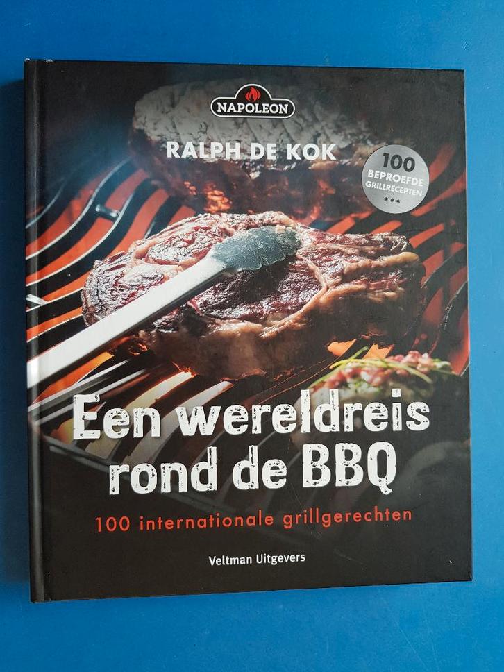 Een wereldreis rond de BBQ -  Ralph de Kok, Boeken, Kookboeken, Zo goed als nieuw, Verzenden