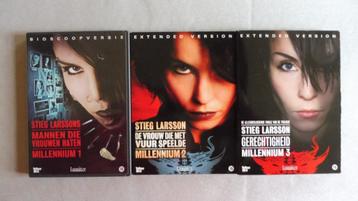 DVD: Millenium trilogie van Stieg Larsson