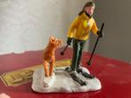 Lemax Skiër / Langlaufer, Ophalen of Verzenden, Zo goed als nieuw
