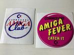 2 stickers Commodore Amiga, Verzenden, Zo goed als nieuw, Merk