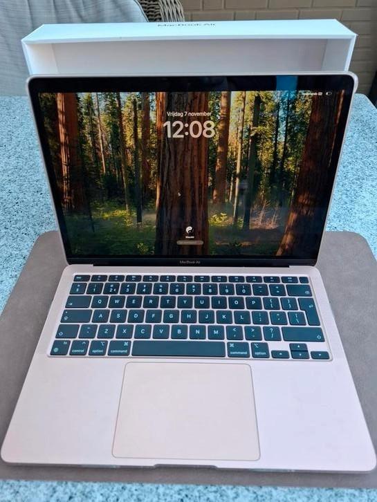 MacBook Air, 13.3 inch, 256 GB, Ram 8 GB, nieuwstaat., Computers en Software, Apple Macbooks, Zo goed als nieuw, MacBook Air, 13 inch