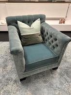 Fluwelen fauteille 2x, Huis en Inrichting, Ophalen, Zo goed als nieuw, 75 tot 100 cm, Eenpersoons