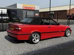 BMW 3 Serie Cabrio 320i M-Pakket *Unieke staat* Volledig his, Achterwielaandrijving, Gebruikt, Zwart, 4 stoelen